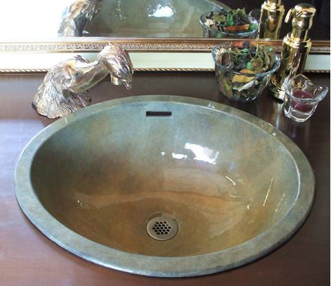 Picture of Meadow Bronze Self-Rimming Sink