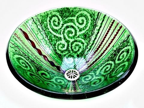 Picture of Green Venetian Sink