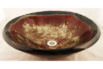 Picture of Arsia Handcrafted Glass Vessel Sink