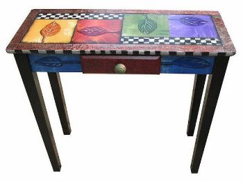 Picture of Hand Painted Entry Table 2