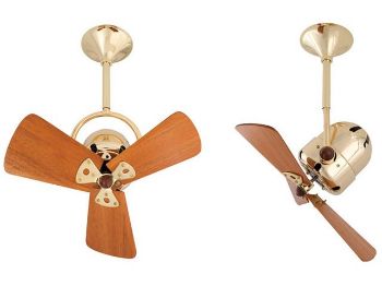 Picture of Bianca Ceiling Fan in Polished Brass