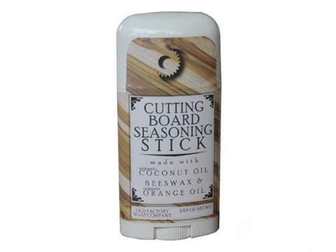 Picture of Natural Teak Cutting Board Wax Seasoning Stick