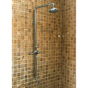 Picture of Sonoma Forge | Thermostatic Shower System | Waterbridge 970 with Tub Filler