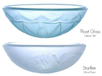 Picture of Double Pinwheel Glass Sink