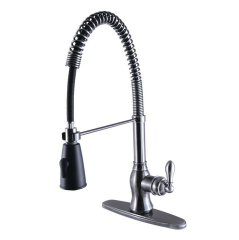 Picture of Kingston Brass Gourmetier Single Handle Pull-Down Kitchen Faucet