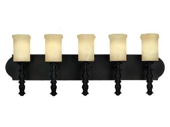 Picture of Montecito Onyx Wall Sconce - 5 by Santangelo Lighting