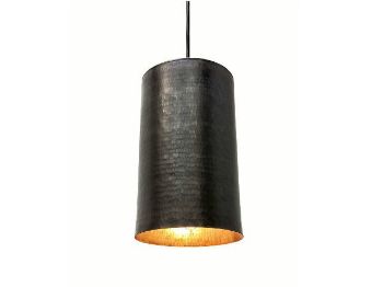 Picture of SoLuna Copper Linear Chandelier | 5 Canister | Dark Smoke