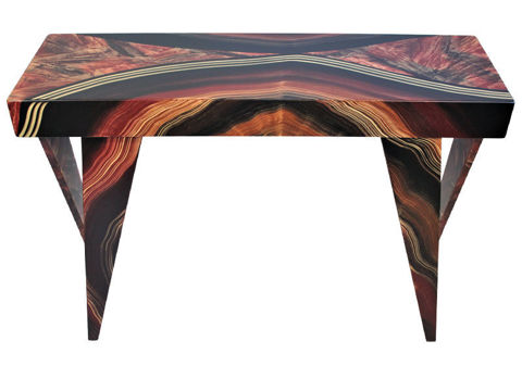 Picture of Grant-Norén Rectangular Console Table - Dark Vienna