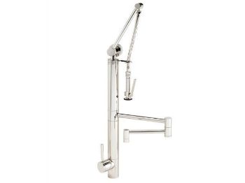 Picture of Waterstone Contemporary Gantry Kitchen Faucet with 18" Articulated Spout