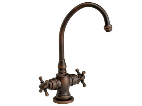 Picture of Waterstone Hampton Hot and Cold Filtration Faucet - Cross Handles