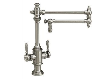 Picture of Waterstone Towson Kitchen Faucet with Double Handles  - 18" Articulated Spout