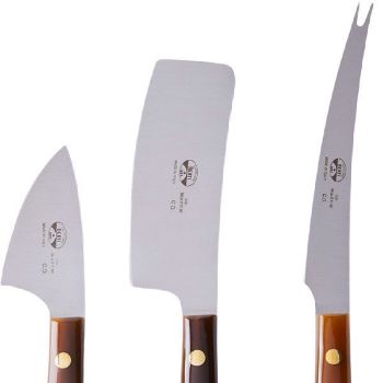Picture of Coltellerie Berti Hand Forged Cheese Knives Boxed Set of 3 - Cornotech