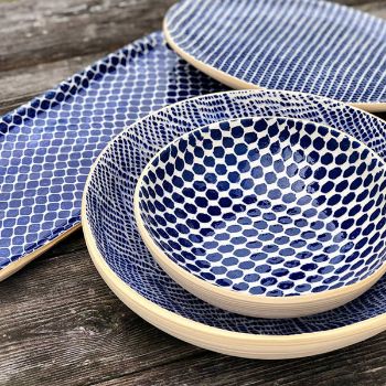 Terrafirma Ceramics | Cobalt Serving Dishes