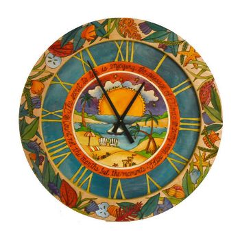 Sticks Hand Painted Furniture | Wall Clock | The Secret To Life