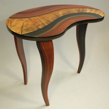 Picture of Grant-Norén Bean Side Table - Honey River