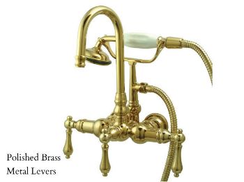 Picture of Kingston Brass Faucet | Tub Filler with Hand Shower