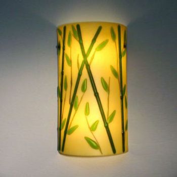 Picture of Wall Sconce | Bamboo on Sand